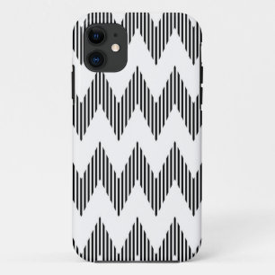 Capa Para iPhone 11 Padrão geométrico zigzag