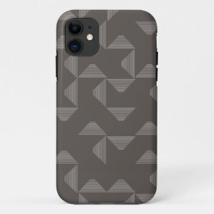 Capa Para iPhone 11 Padrão gráfico geométrico simples, moderno e moder
