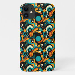 Capa Para iPhone 11 Padrão legal de Abstrato Funk