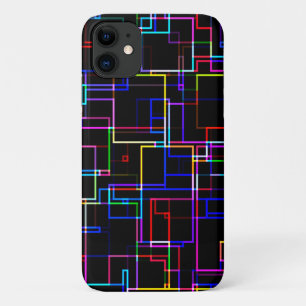 Capa Para iPhone 11 Padrão legal de distribuição multicoloração