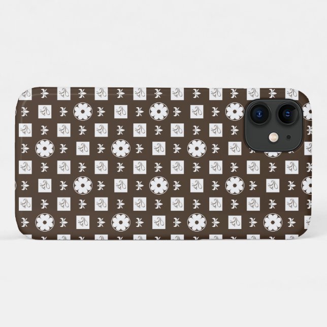 Capa Para iPhone 11 Padrão moderno e elegante (Verso (horizontal))