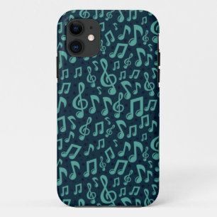 Capa Para iPhone 11 Padrão musical