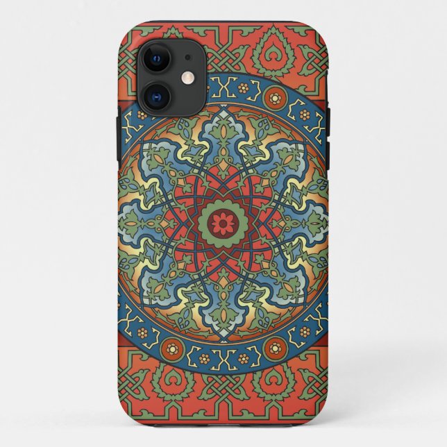 Capa Para iPhone 11 Padrão Persa (Verso)