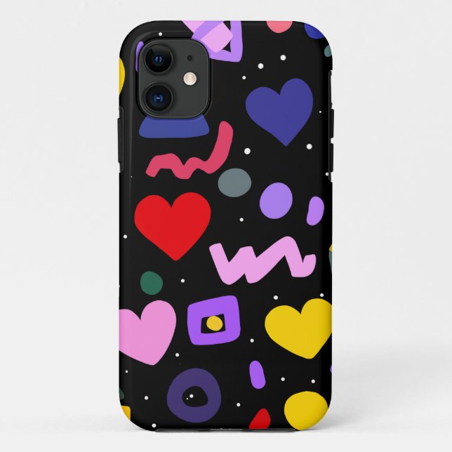 Capa Para iPhone 11 Padrão Trendy 80s Apron (Verso)