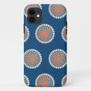 Capa Para iPhone 11 Padrão tribal de pontos de bolinhas arabescos pr