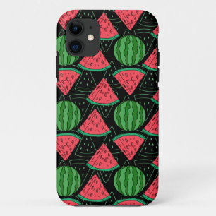 Capa Para iPhone 11 padrão uniforme de fruta padrão da superfície da