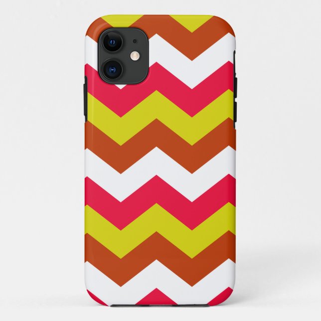 CAPA PARA iPhone 11 PADRÃO ZIGZAG. (Verso)