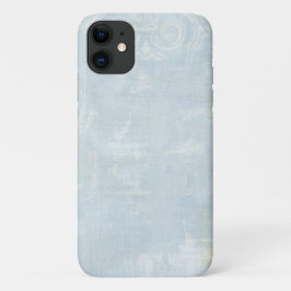Capa Para iPhone 11 Página Arte Azul Grunge