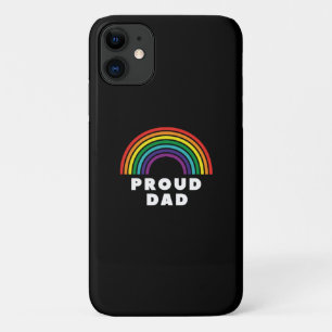 Capa Para iPhone 11 Pai Arco-íris orgulhoso