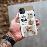 Capa Para iPhone 11 Pai de Fotografia de Colagem Moderna que você melh<br><div class="desc">Presente de Dia de os pais Feliz para Foto de Colagem Moderna</div>