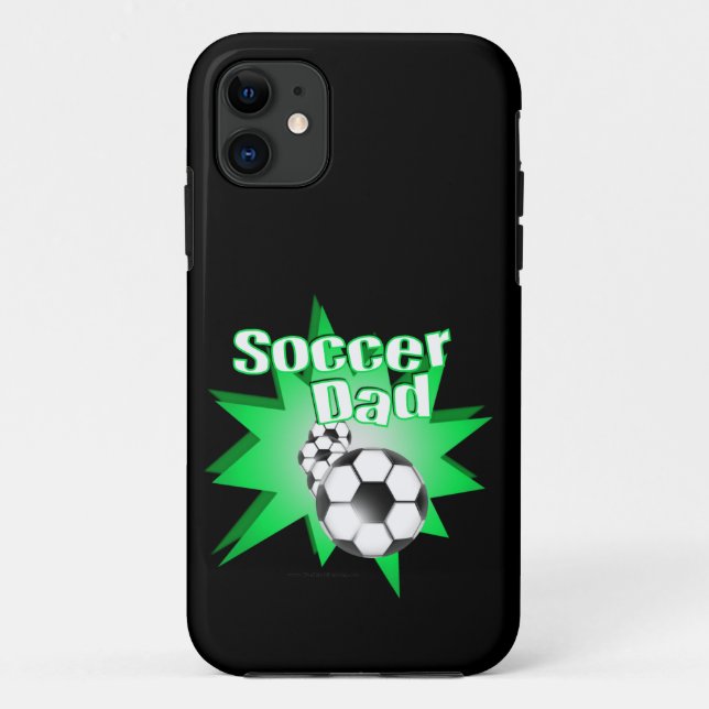 Capa Para iPhone 11 Pai de futebol (Verso)