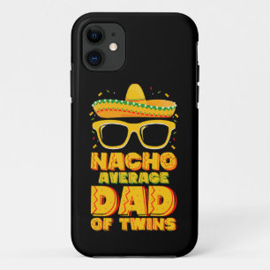 Capa Para iPhone 11 Pai de Gêmeos Não Muito Mediano Mexicano Cinco de