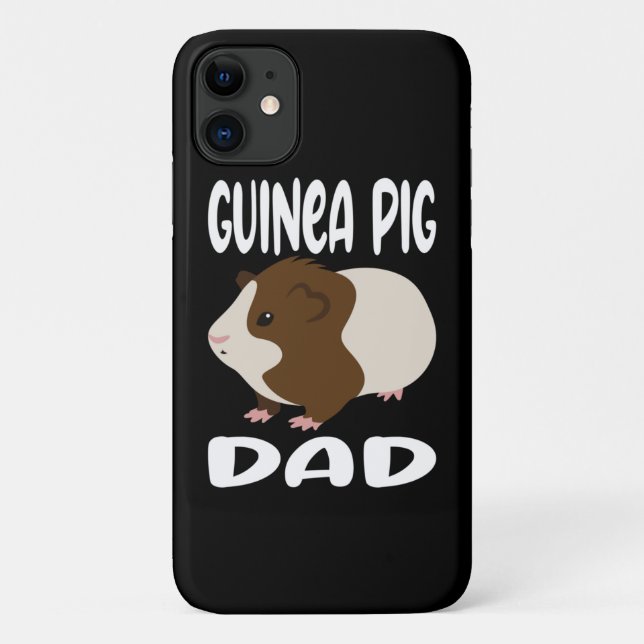Capa Para iPhone 11 Pai de porcos-guincho (Verso)