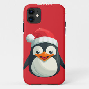 Capa Para iPhone 11 Pai Natal Waddle