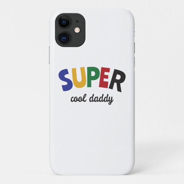 Capa Para iPhone 11 Pai super legal (Verso)