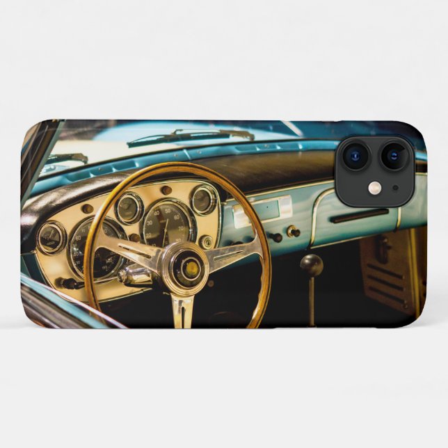 Capa Para iPhone 11 Painel Classic Maserati Cabriolet (Verso (horizontal))