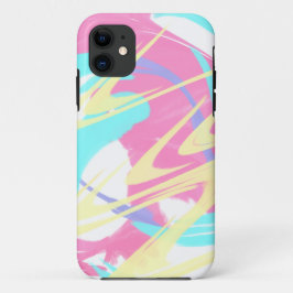 Capa Para iPhone 11 Paint Splatter Abstrato Art