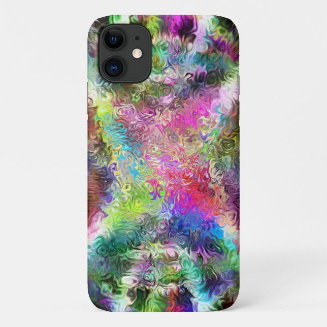 Capa Para iPhone 11 Paint Storm (Verso)