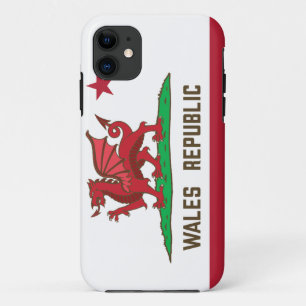 Capa Para iPhone 11 País de Gales Dragon Flag Welsh Pride