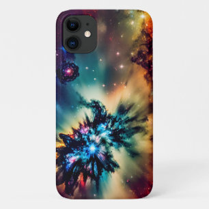 Capa Para iPhone 11 Paisagem mística mesmerizada mística brilhante de 
