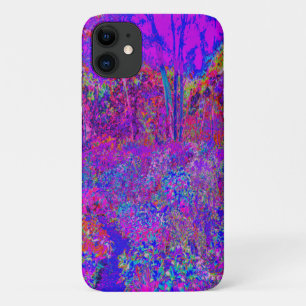 Capa Para iPhone 11 Paisagem Puro Impressionista Psicodélica