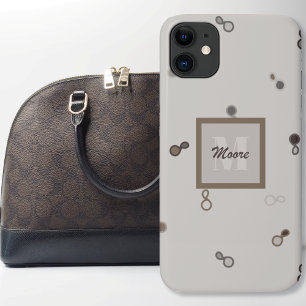 Capa Para iPhone 11 Paisley Híbrido Espalhado Esparsamente no Ombre Ma