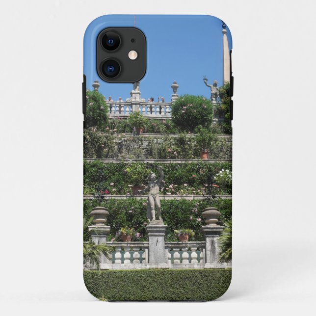 Capa Para iPhone 11 Palácio Borromeo em Stresa, Itália (Verso)