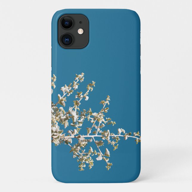 Capa Para iPhone 11 Pale Saltbush deixa o iPhone 11 Case (Verso)