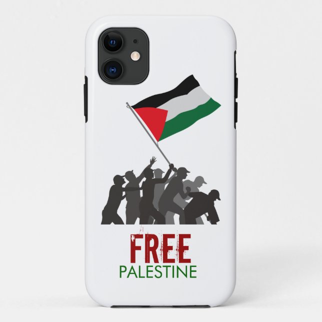 Capa Para iPhone 11 Palestina Livre (Verso)