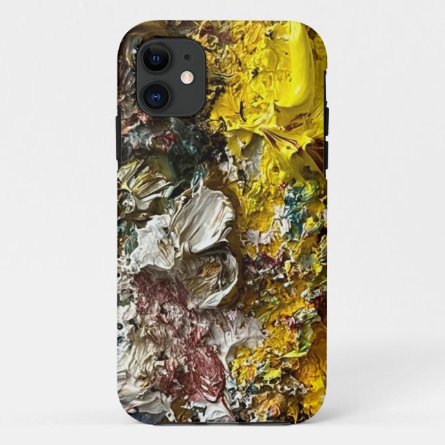 Capa Para iPhone 11 Paleta de artistas #1 (Verso)