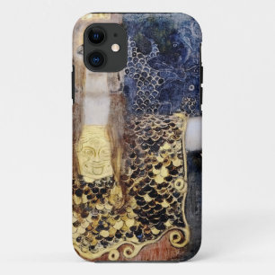 Capa Para iPhone 11 Pallas Athena de Gustav e George Klimt,Enhanced