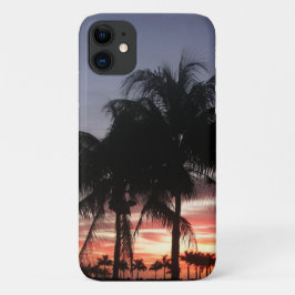 Capa Para iPhone 11 Palmeiras Sunset