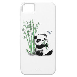 Capa Para iPhone 11 Panda que come o bambu