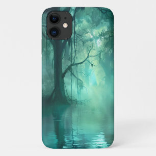 Capa Para iPhone 11 Pântano Verde assustador