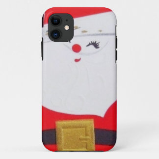 Capa Para iPhone 11 Papai noel bonito do natal vintage