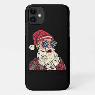 Capa Para iPhone 11 Papai Noel - Engraçado