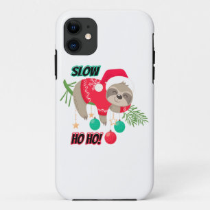 Capa Para iPhone 11 Papais noeis bonitos e engraçados, sangramento len