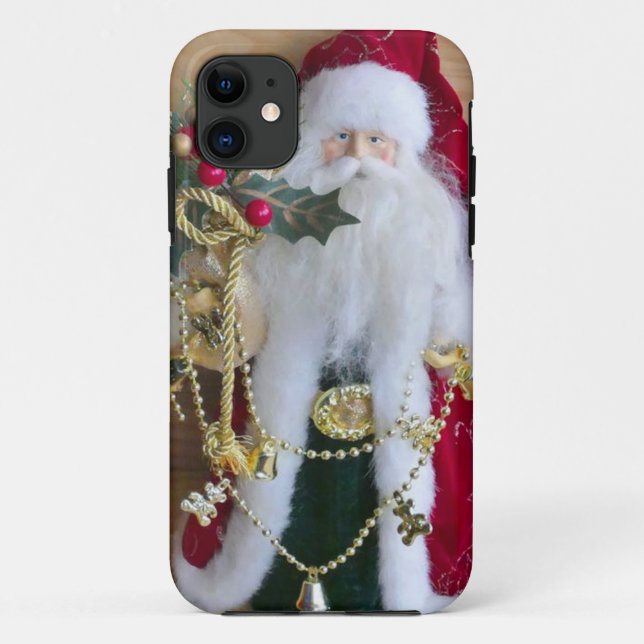CAPA PARA iPhone 11 PAPAIS NOEIS DE NATAL DECORATIVOS (Verso)