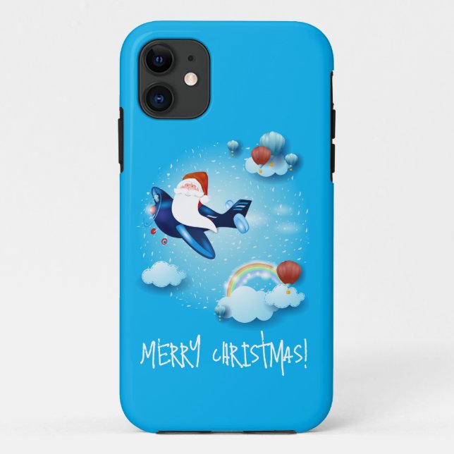 Capa Para iPhone 11 Papais noeis estão chegando (Verso)