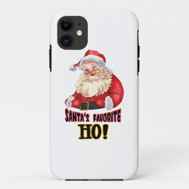 Capa Para iPhone 11 Papais noeis Favoritos Ho (Verso)