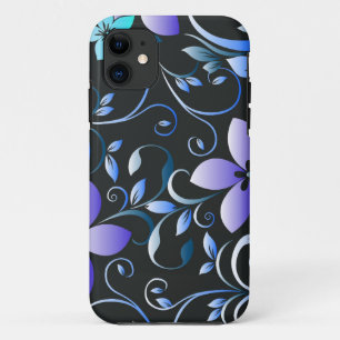 Capa Para iPhone 11 Papel de parede de flores 6