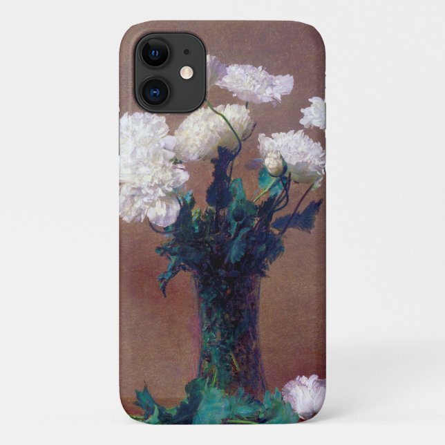 Capa Para iPhone 11 Papoulas, Henri Fantin-Latour (Verso)