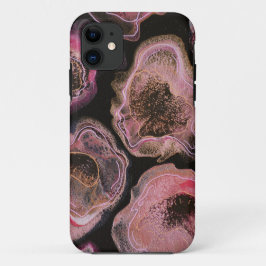 Capa Para iPhone 11 Papoulas Rosa