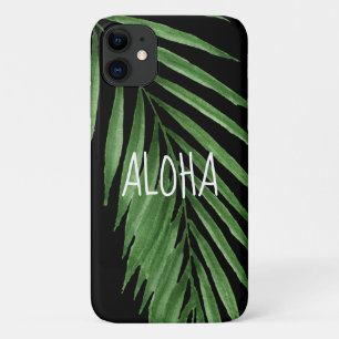 Capa Para iPhone 11 Paradise Palm Hawaiian Tropical - Preto