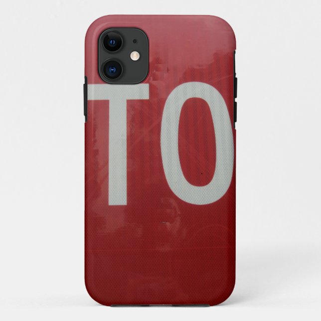 Capa Para iPhone 11 Parar Sinal (Verso)