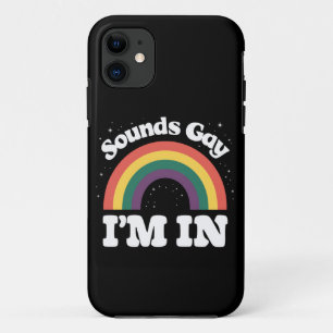 Capa Para iPhone 11 Parece Gay Estou No Mês do Orgulho LGBTQ