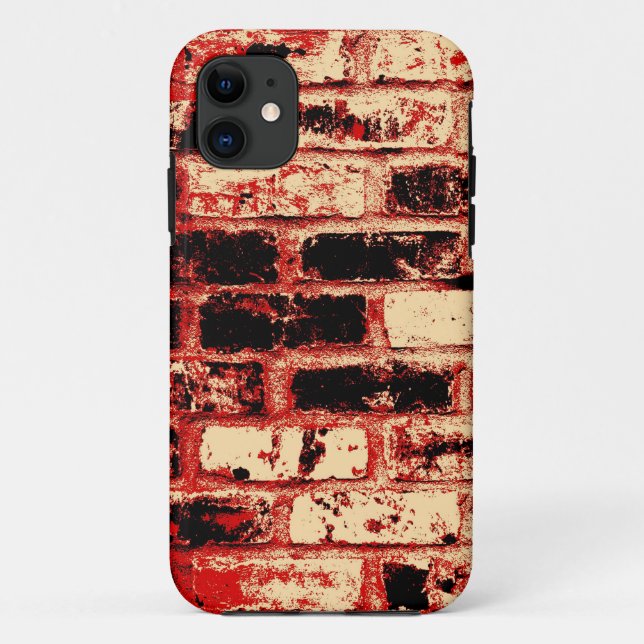 Capa Para iPhone 11 Parede velha (Verso)