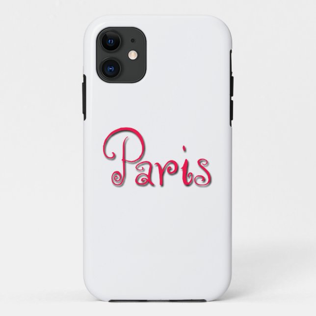 Capa Para iPhone 11 Paris (Verso)