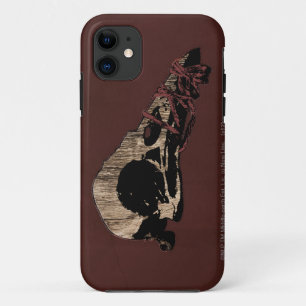 Capa Para iPhone 11 Pássaro Crânio