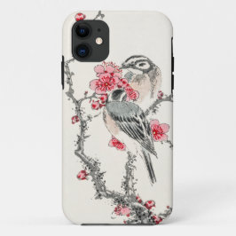 Capa Para iPhone 11 Pássaros japoneses 3